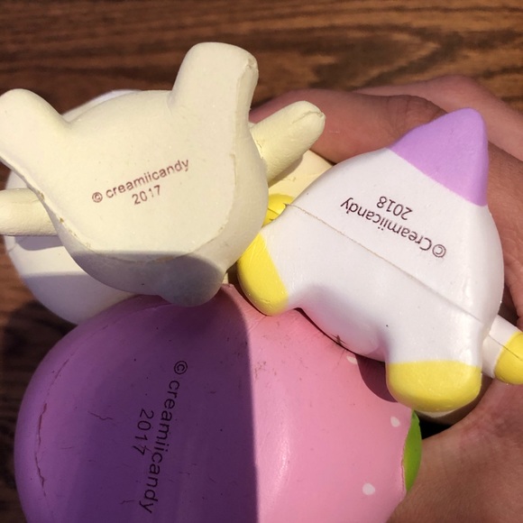 three creamiicandy yummiibear squishies - Picture 3 of 9